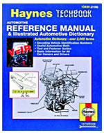 Haynes Automotive Reference Manual & Dictionary