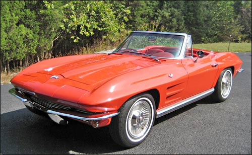 El Corvette Modelo 1964 de Richard