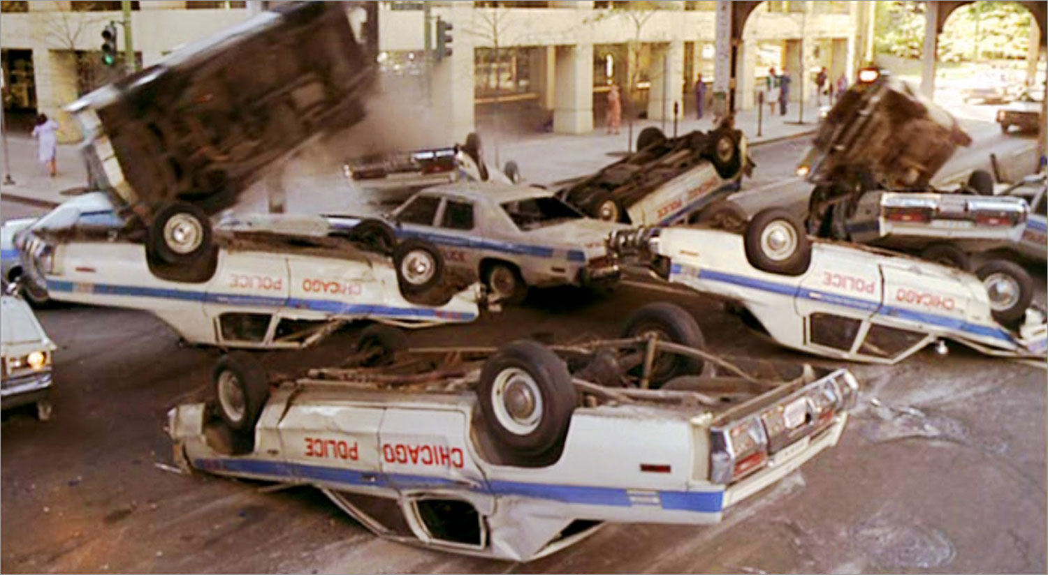 The Blues Brothers chase scene