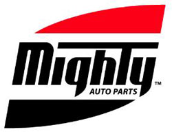  Parts Logo on Mighty Auto Parts